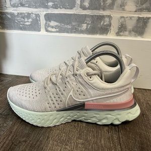 “New” Nike React Infinity Run Flyknit 2 White Women's Running Shoes
